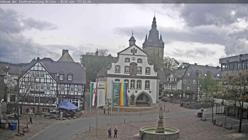 Webcam Brilon - Marktplatz Brilon